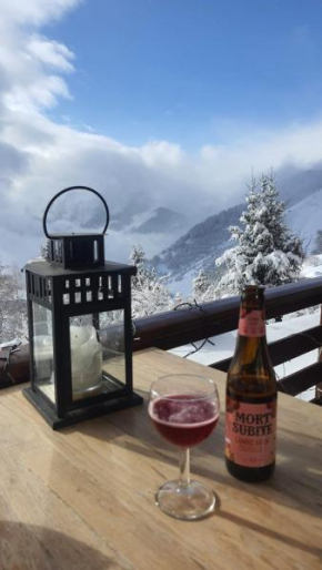 Studio montagnard vue splendide ALPE D HUEZ LES PASSEAUX